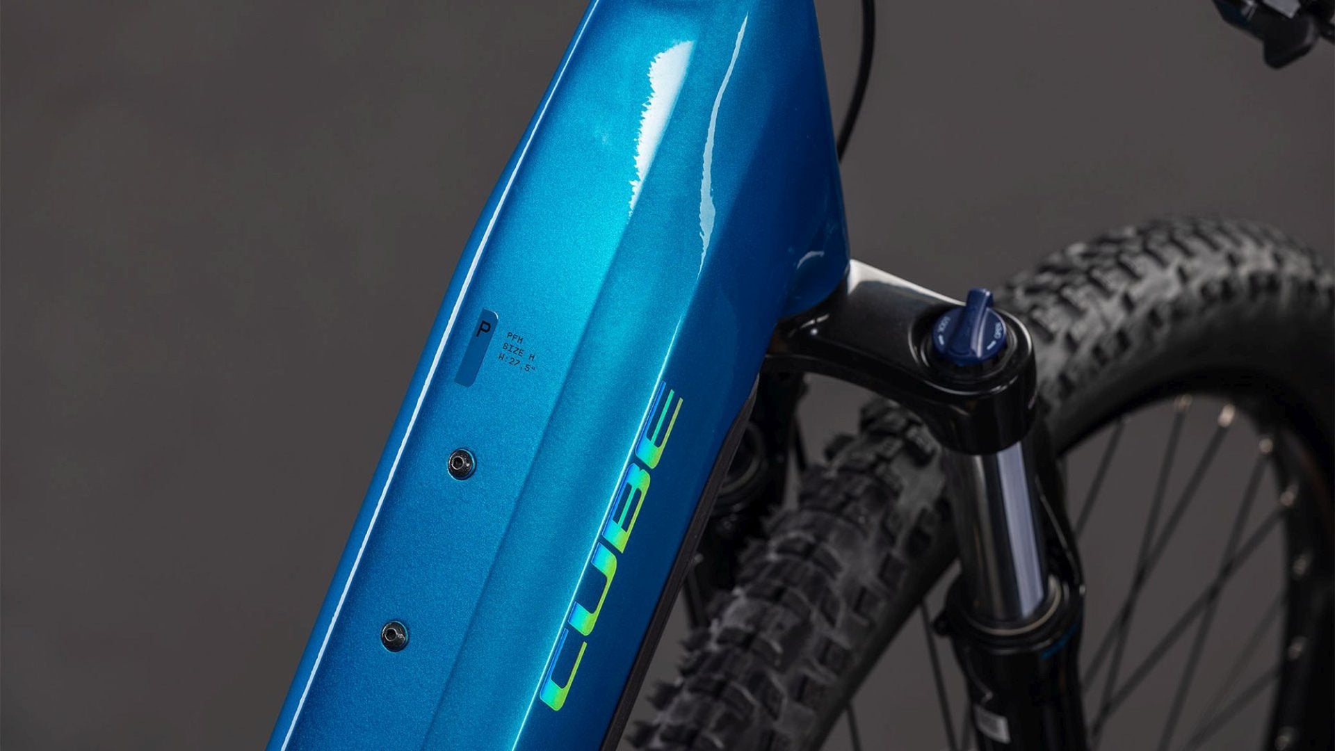 CUBE REACTION HYBRID PERFORMANCE 600 EASY ENTRY eMTB BIKE 2026 ELECTRICBLUE' N 'DAZZLE