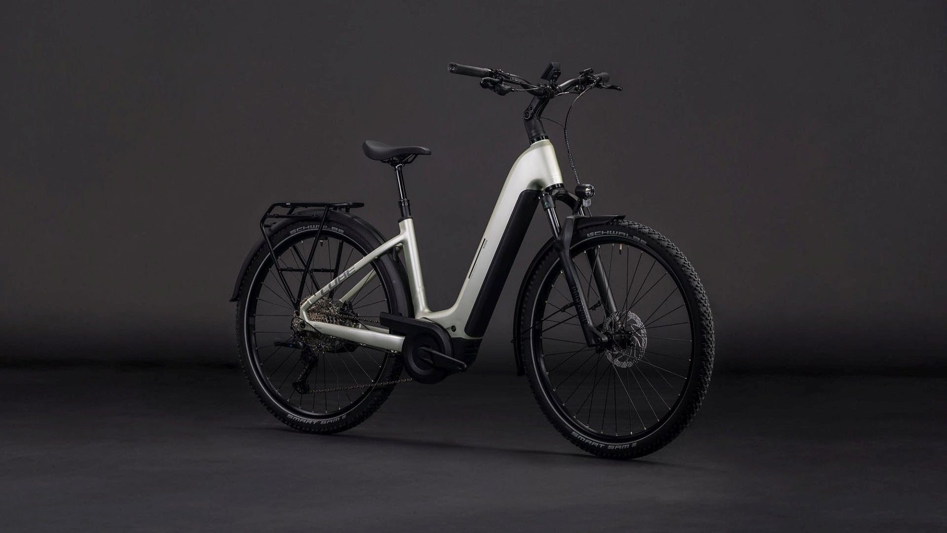 CUBE NURIDE HYBRID EXC 800 EASY ENTRY eTREKKING BIKE 2026 LEMONGRASS' N 'REFLEX