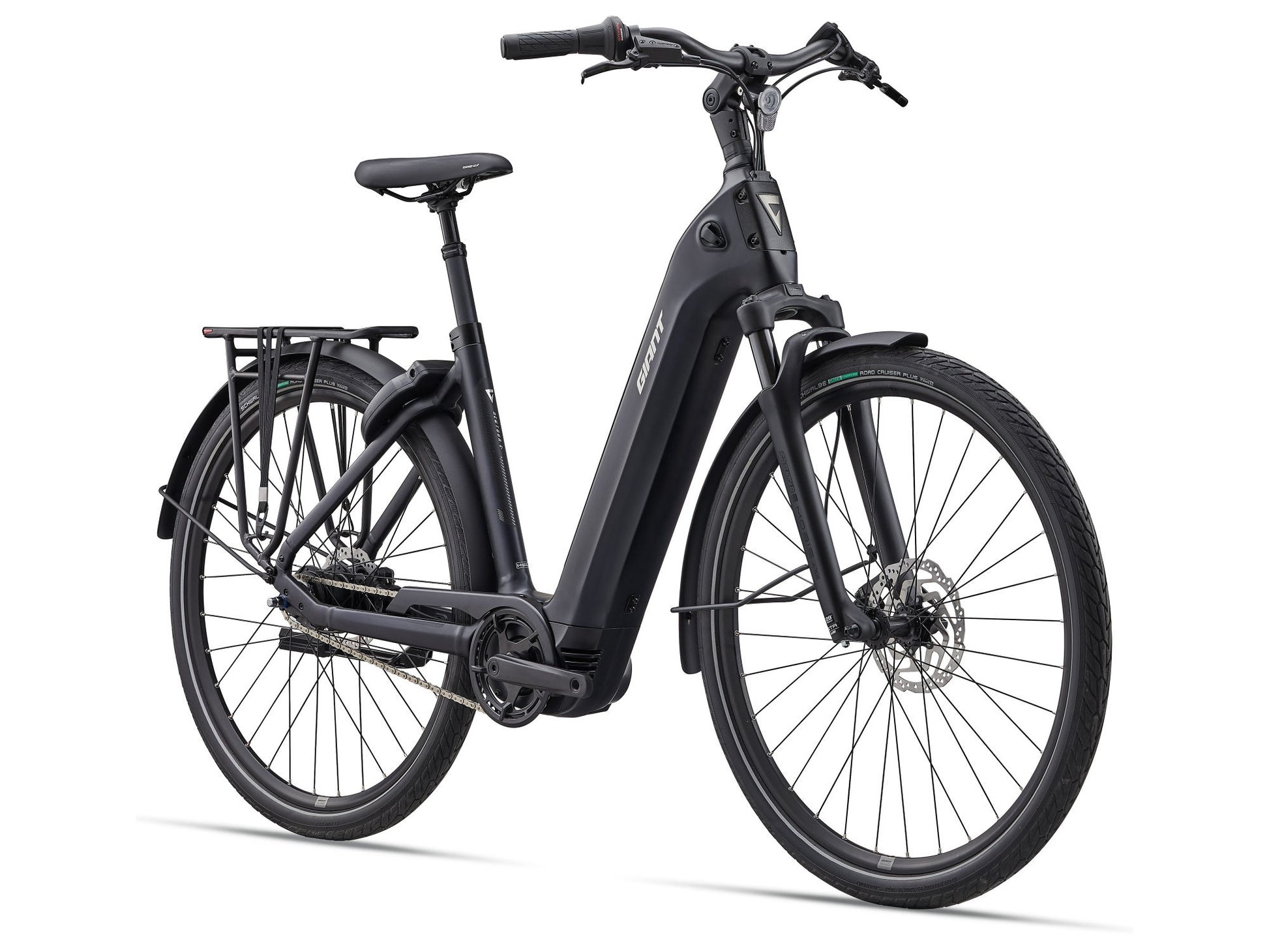 GIANT NEWTOUR E+ 2 LST 500Wh ELECTRIC HYBRID BIKE 2027 COLD NIGHT