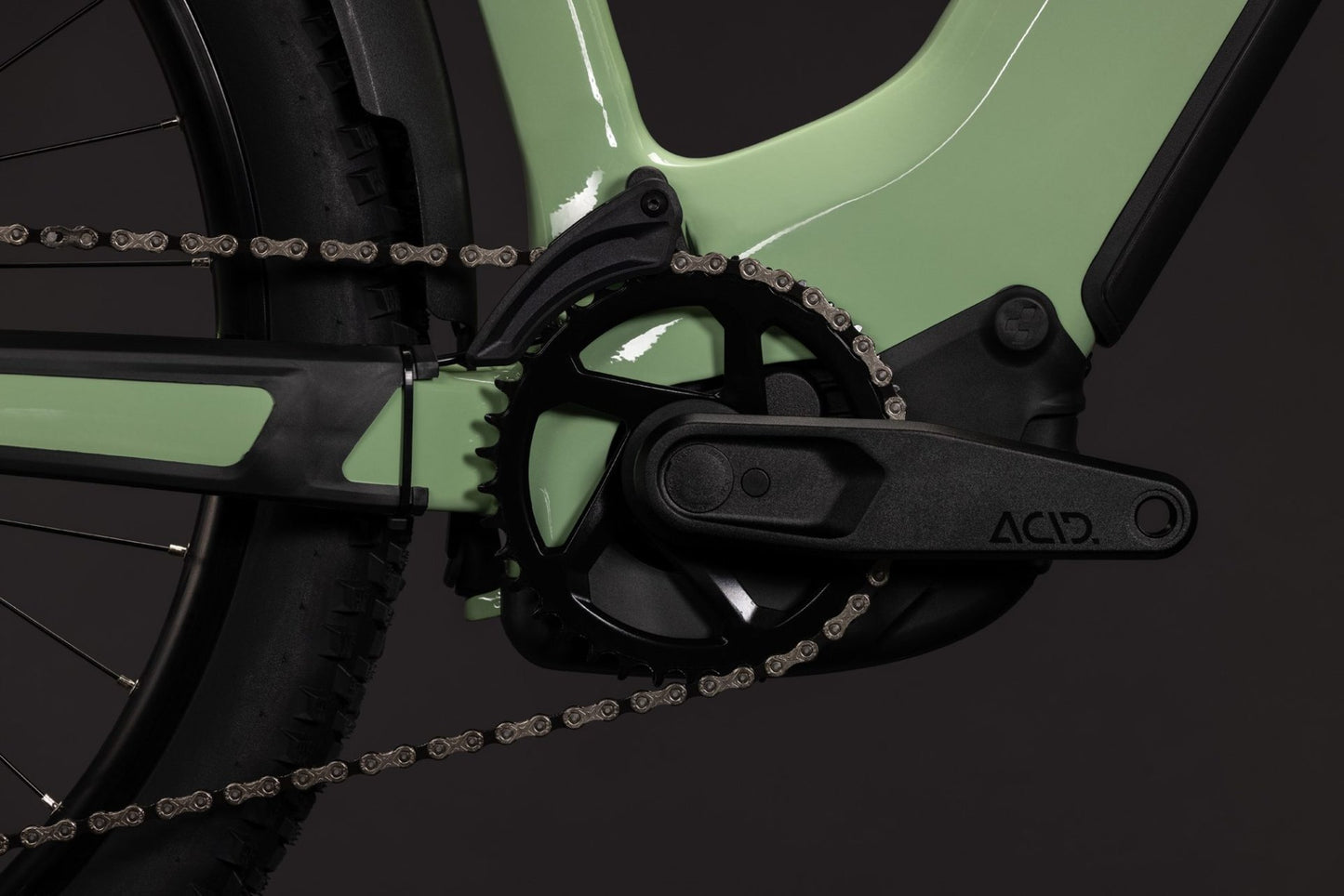CUBE REACTION HYBRID ONE 720 FE HARDTAIL eMTB BIKE 2027 CACTUS 'N' BLACK (EASY ENTRY)