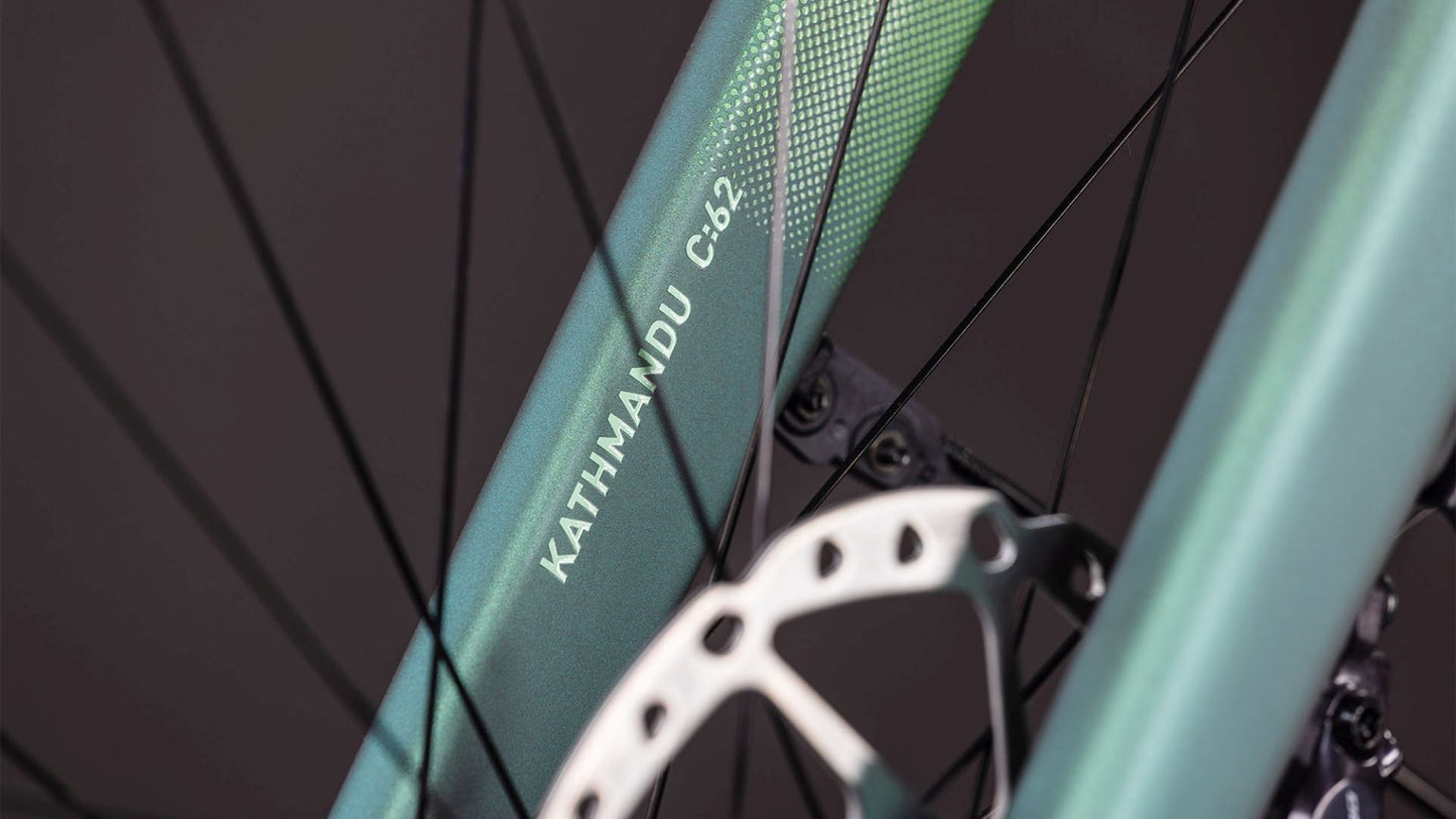 CUBE KATHMANDU HYBRID C:62 SLT 400X HARDTAIL eBIKE 2026 SEAFOAM´ N ´CHROME