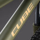 CUBE AIM SLX HARDTAIL MTB BIKE 2026 DUSTYOLIVE' N 'GOLD
