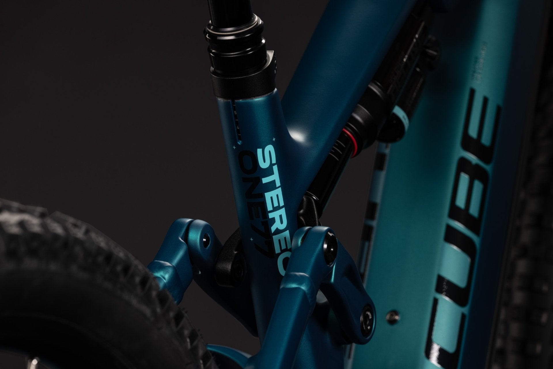 CUBE STEREO HYBRID ONE77 HPC RACE 800 eMTB BIKE 2027 METALLICPETROL 'N' BLACK