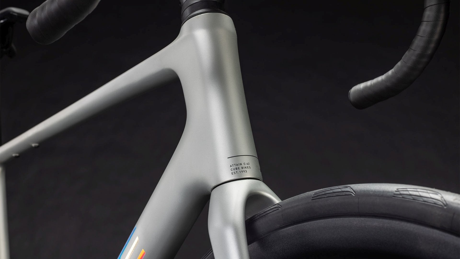 CUBE ATTAIN C:62 SLX ROAD BIKE 2026 SLEEKGREY' N 'PRISM