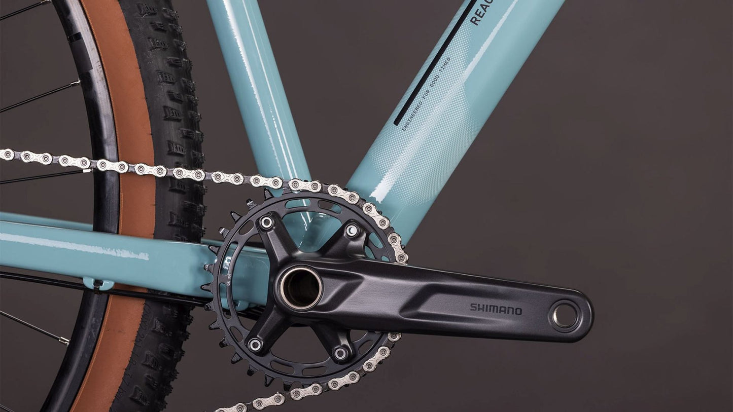 CUBE REACTION SLX HARDTAIL MTB BIKE 2026 TEALGREY' N 'BLACK