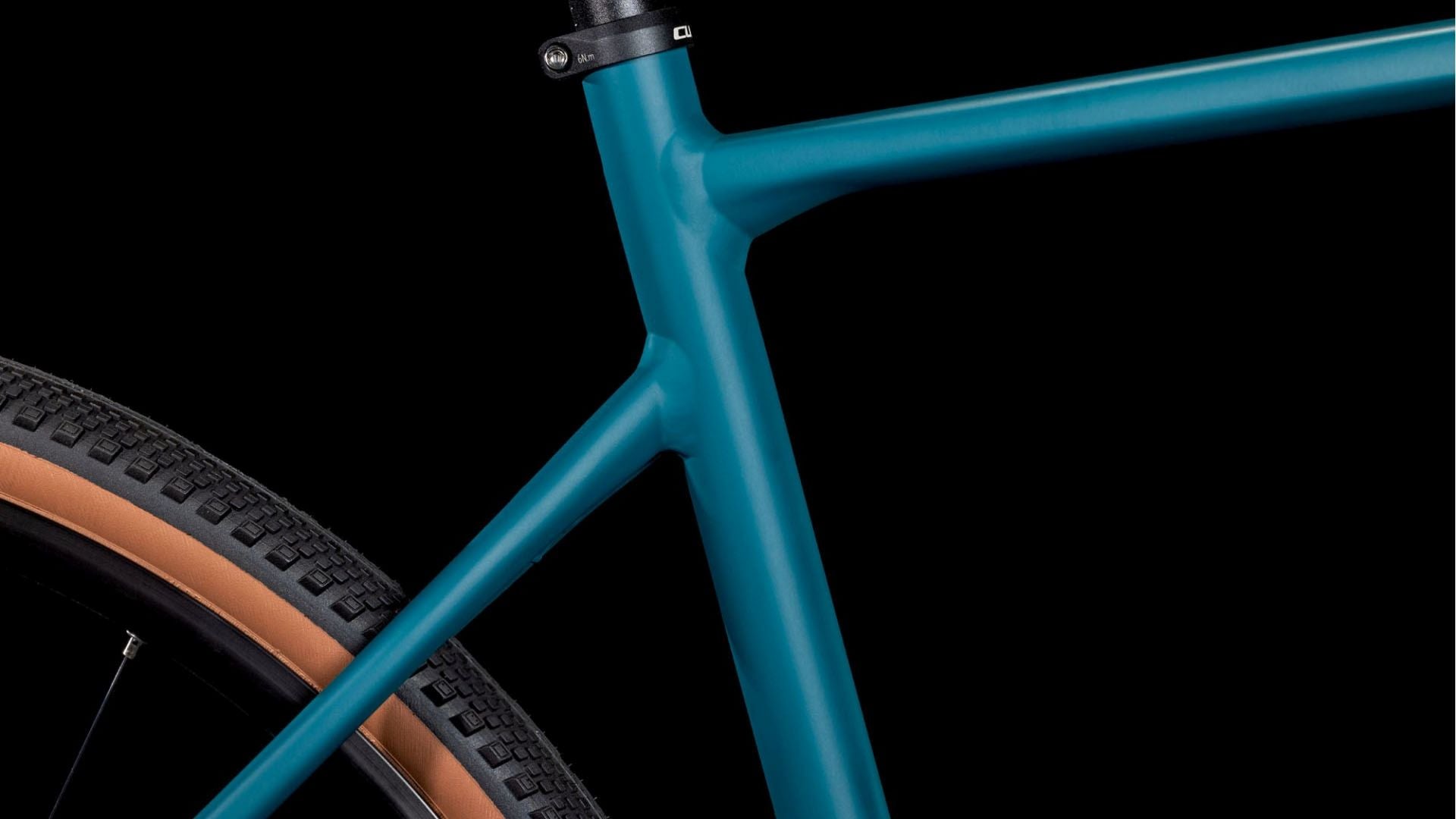 CUBE NUROAD ONE GRAVEL BIKE 2025 POSEIDONGREEN' N 'BLACK