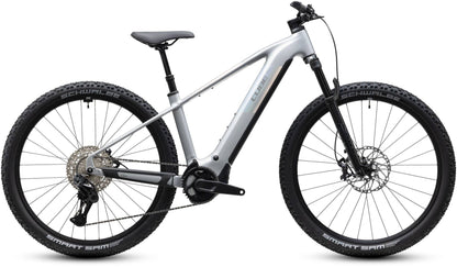 CUBE REACTION HYBRID SLX 800 HARDTAIL eMTB BIKE 2027 PLATINUM 'N' REFLEX