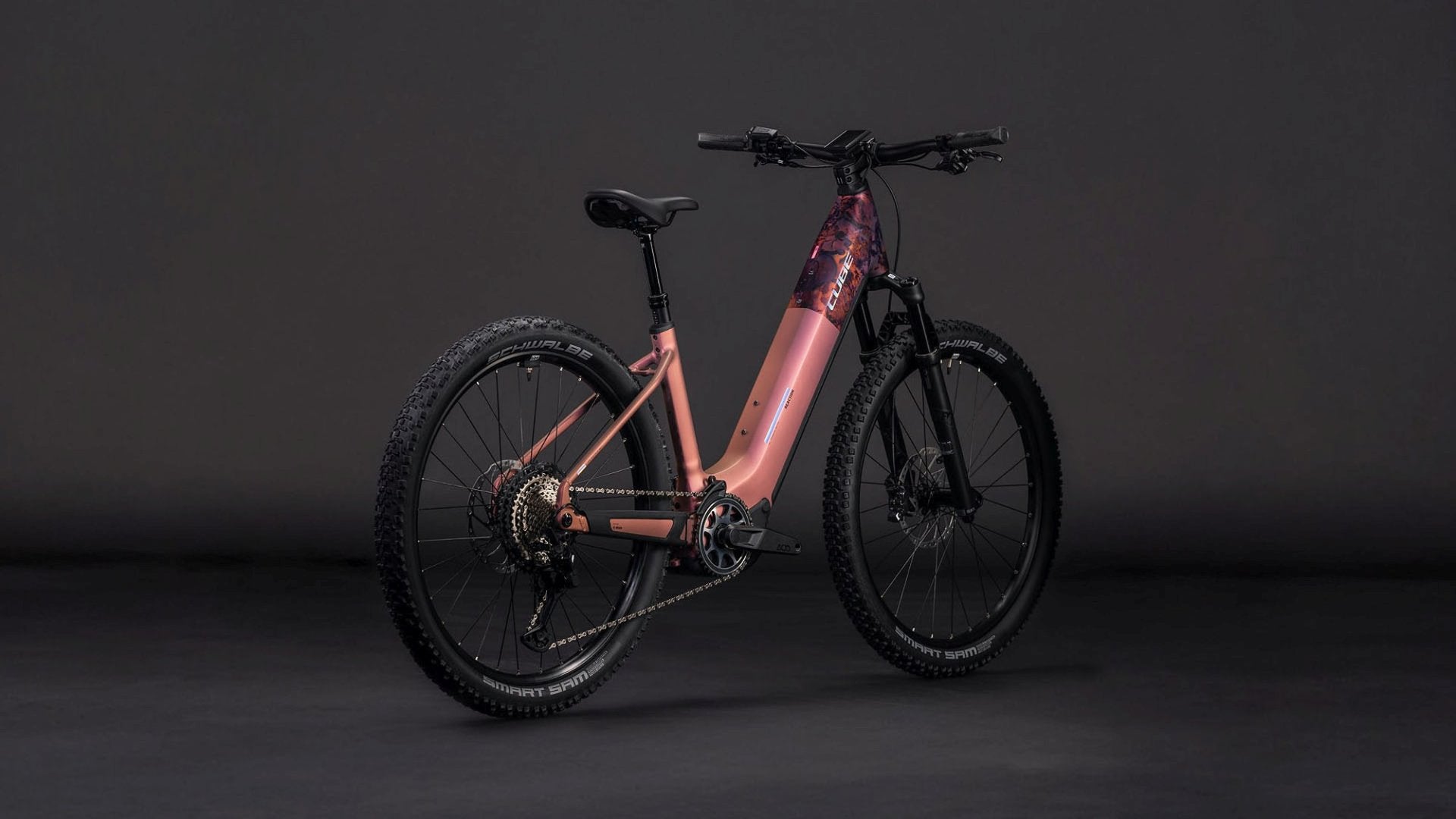 CUBE REACTION HYBRID SLX 800 EASY ENTRY eMTB BIKE 2026 SHIFTBLUSH' N 'ART