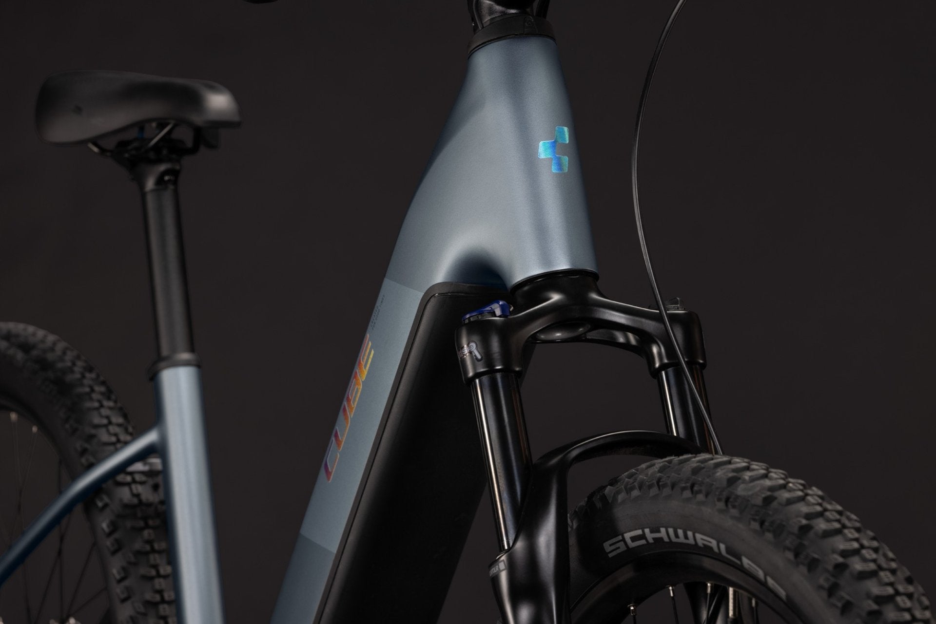 CUBE REACTION HYBRID PERFORMANCE 720 HARDTAIL eMTB BIKE 2027 ASHGREY 'N' PRISM  (EASY ENTRY)