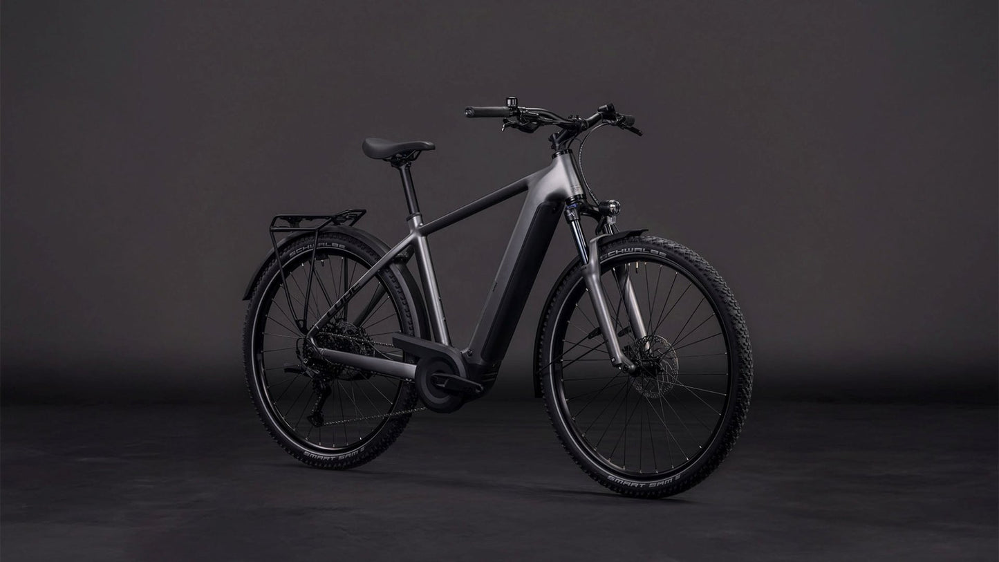 CUBE NURIDE HYBRID PERFORMANCE 600 eTREKKING BIKE 2026 SLABGREY' N 'BLACK