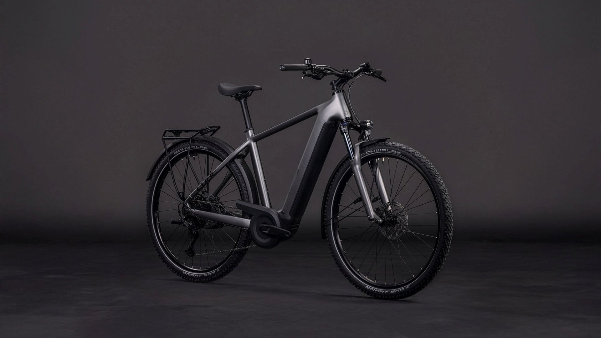 CUBE NURIDE HYBRID PERFORMANCE 600 eTREKKING BIKE 2026 SLABGREY' N 'BLACK