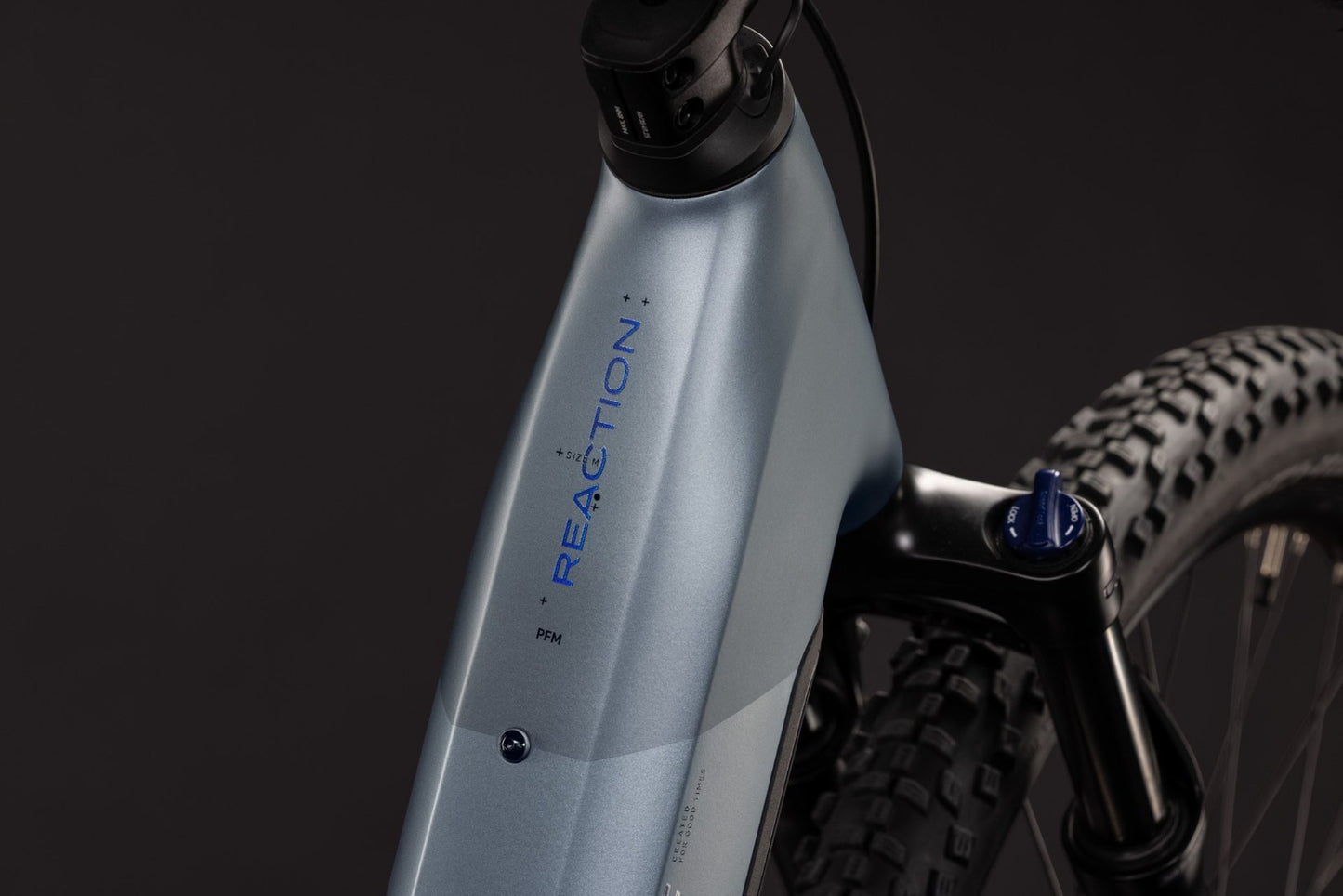 CUBE REACTION HYBRID PERFORMANCE 720 HARDTAIL eMTB BIKE 2027 ASHGREY 'N' PRISM  (EASY ENTRY)