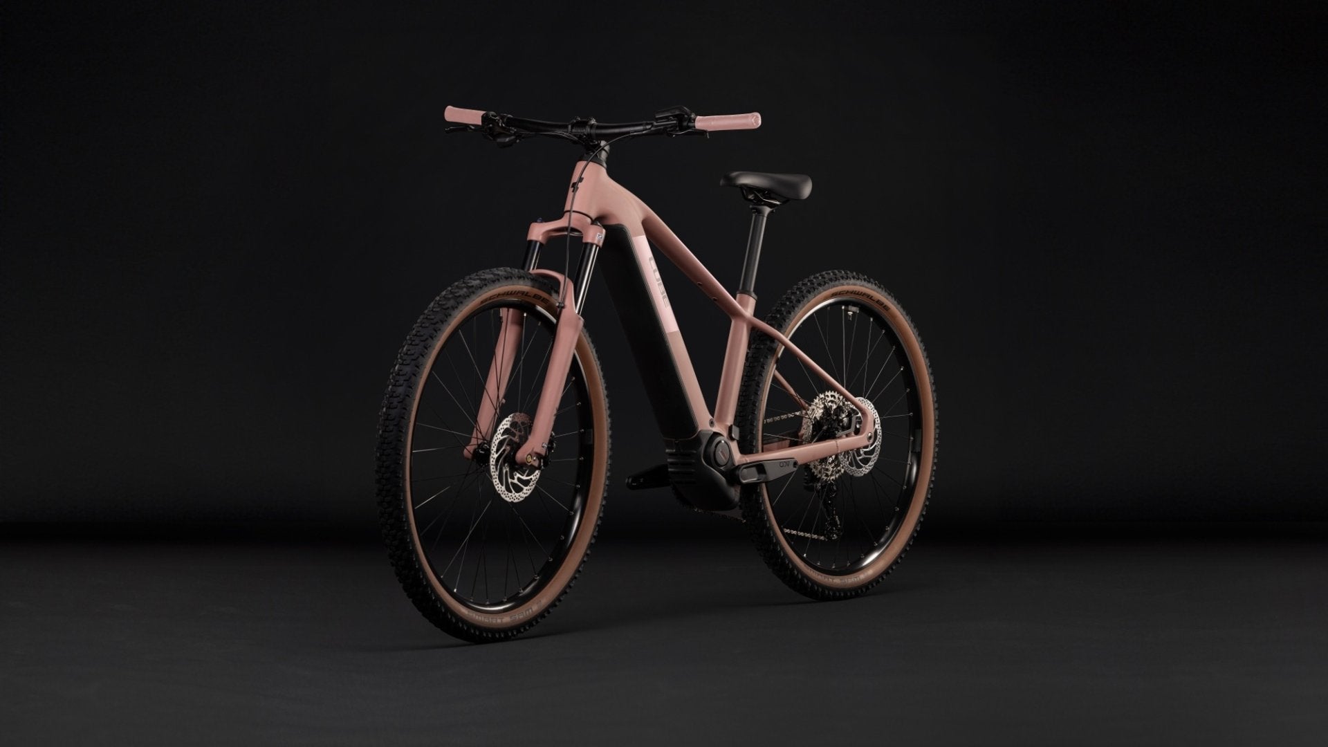 CUBE REACTION HYBRID PERFORMANCE 720 FE HARDTAIL eMTB BIKE 2027 RUBY 'N' BLACK