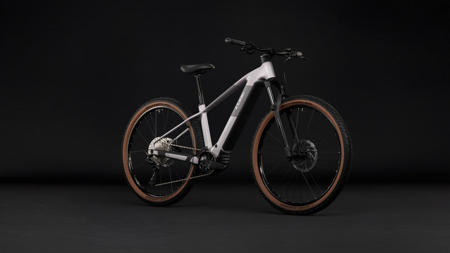 CUBE REACTION HYBRID PRO 800 HARDTAIL eMTB BIKE 2027 LILACBREEZE 'N' PRIZM