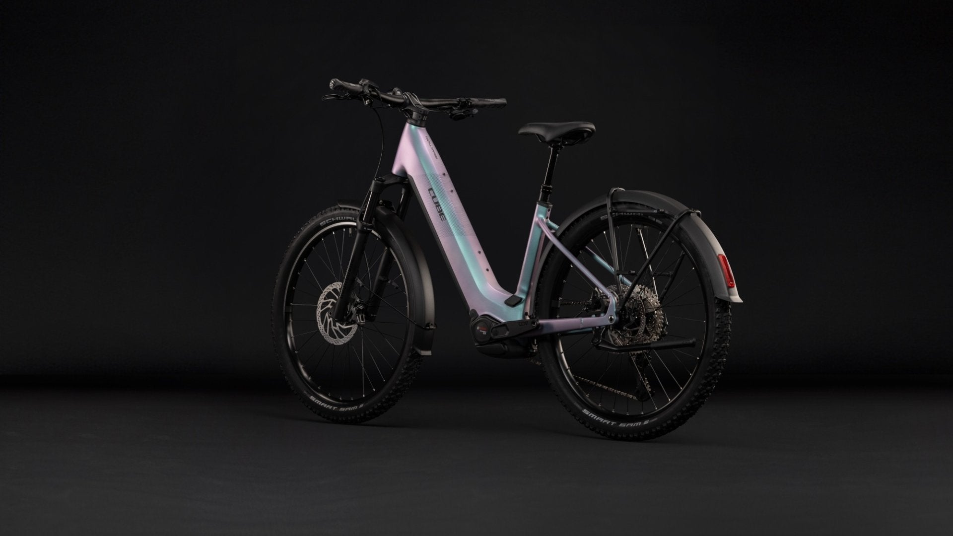 CUBE REACTION HYBRID PRO 800 FE HARDTAIL eMTB BIKE 2027 POLARLIGHT 'N' BLACK (EASY ENTRY)