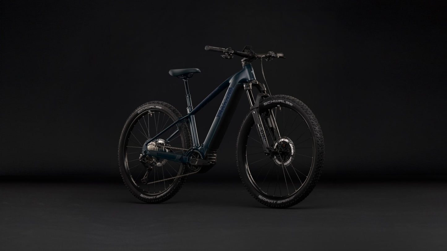 CUBE REACTION HYBRID SLT 800 HARDTAIL eMTB BIKE 2027 NIGHT 'N' REFLEX