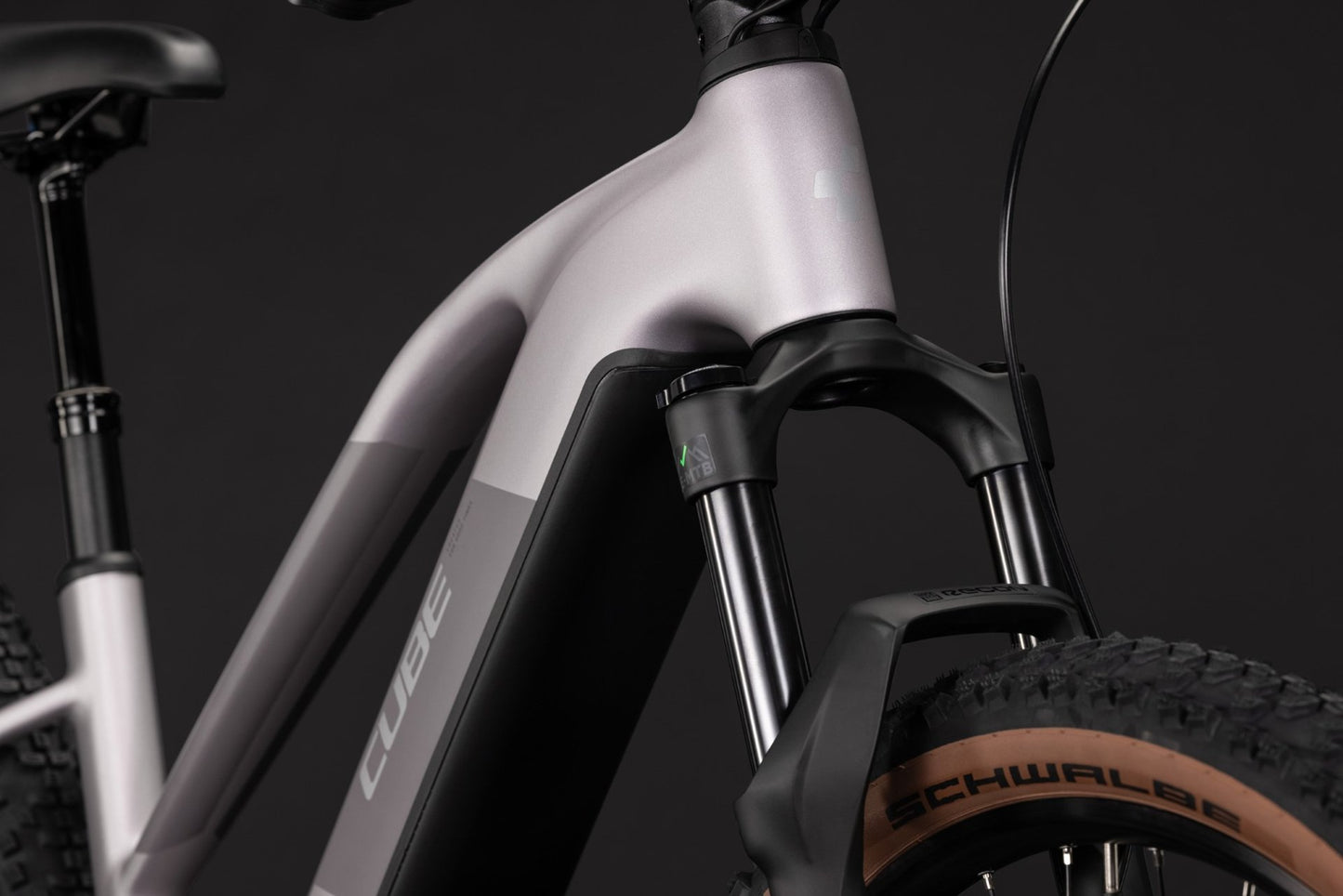 CUBE REACTION HYBRID PRO 800 HARDTAIL eMTB BIKE 2027 LILACBREEZE 'N' PRIZM (TRAPEZE)