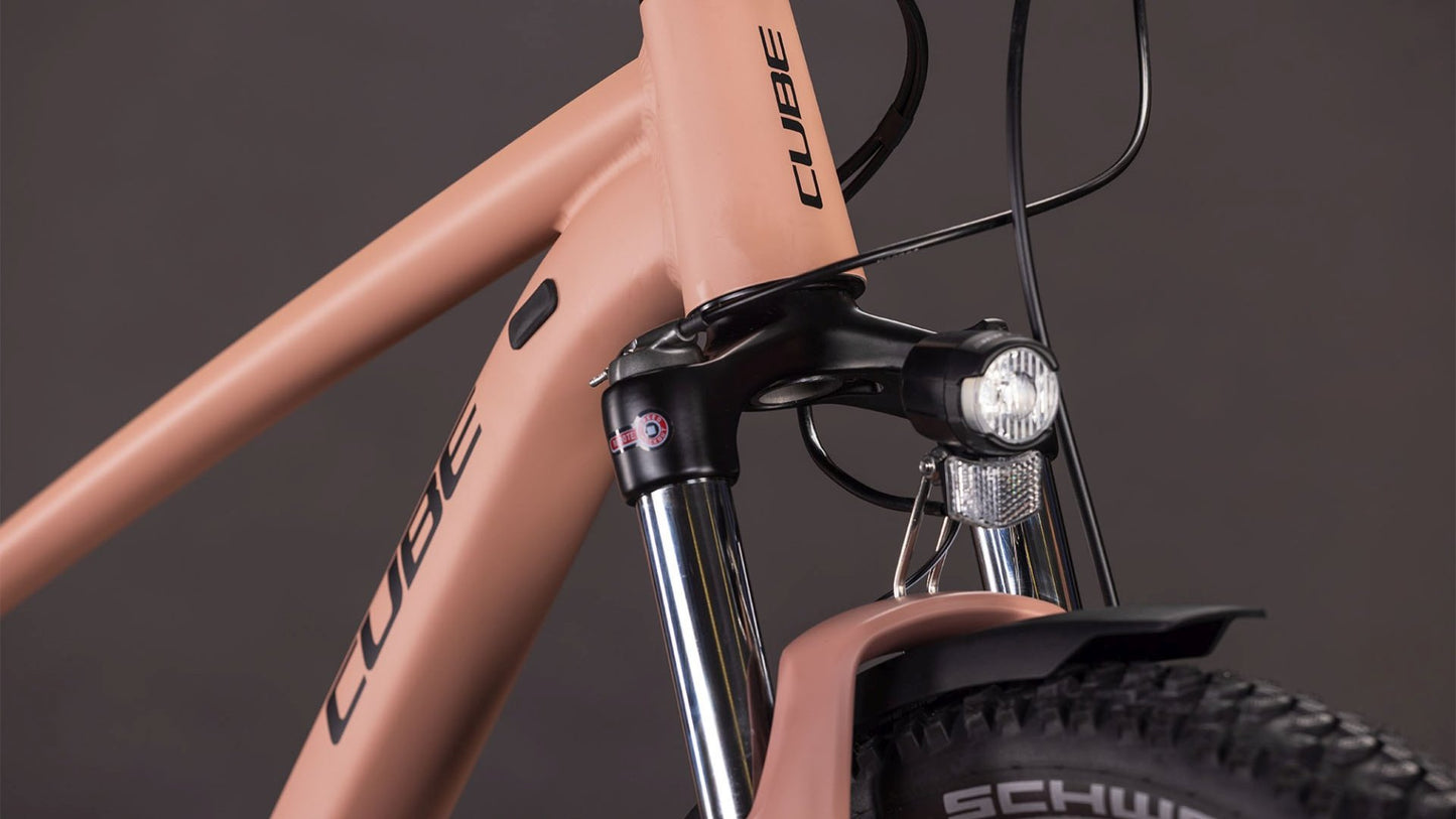 CUBE AIM SLX FE HARDTAIL MTB BIKE 2026 BLUSHROSE' N 'BLACK