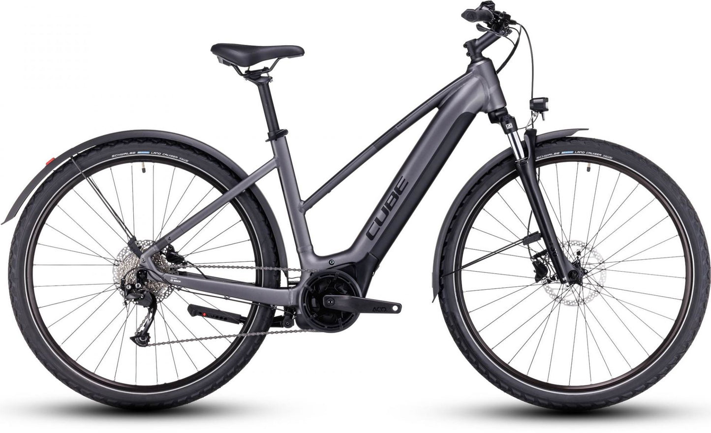 CUBE NURIDE HYBRID PERFORMANCE 625 ALLROAD LADY EBIKE 2023 - GRAPHITE ´N´ BLACK