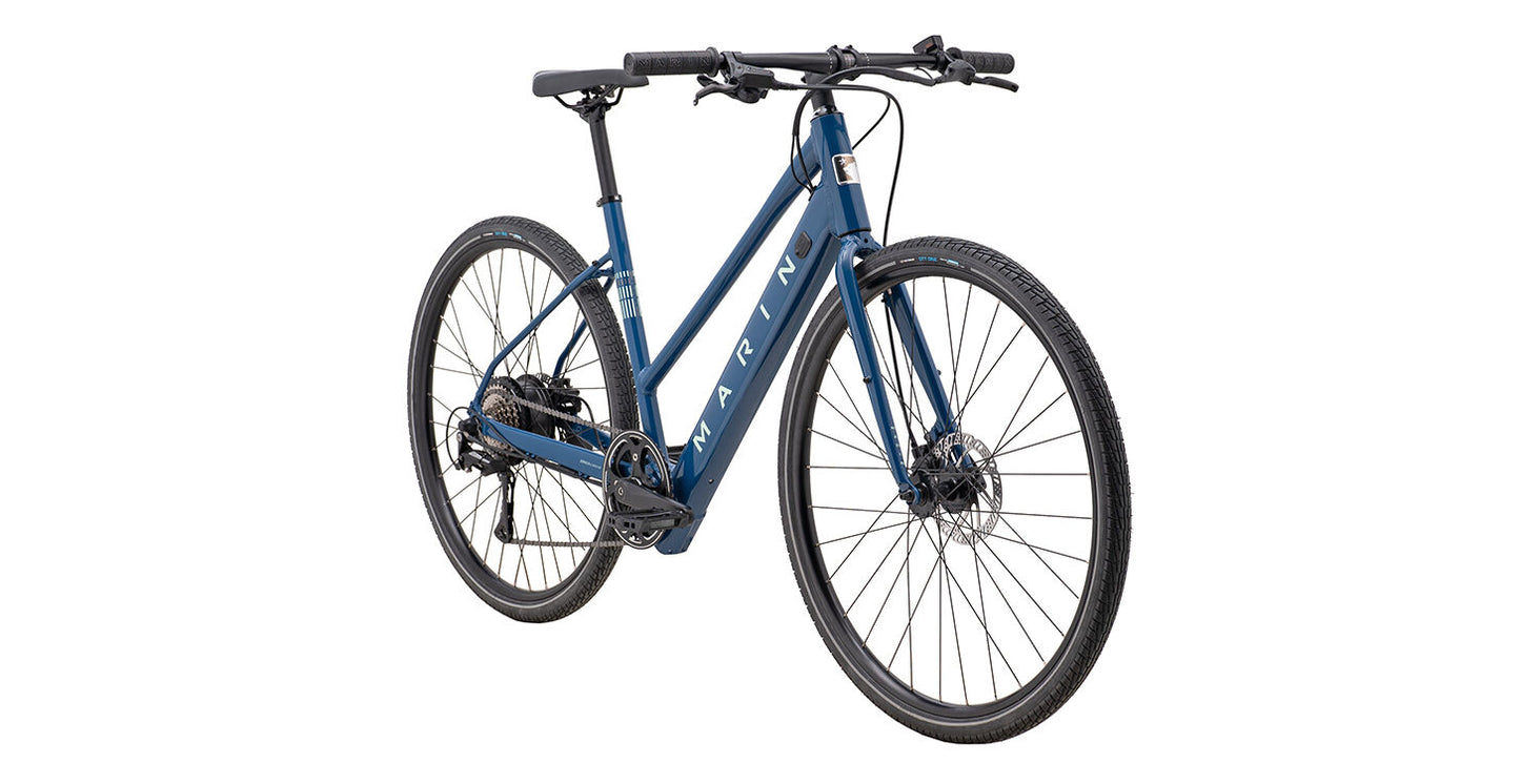 MARIN FAIRFAX E ST ELECTRIC HYBRID BIKE 2025 BLUE