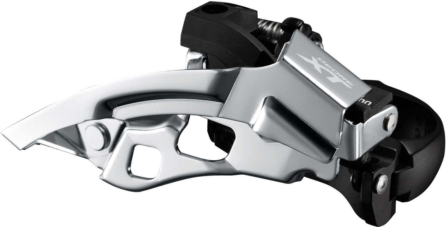 SHIMANO XT FD-T8000 3x10-SPEED FRONT DERAILLEUR 63-66° TOP-SWING 34.9mm