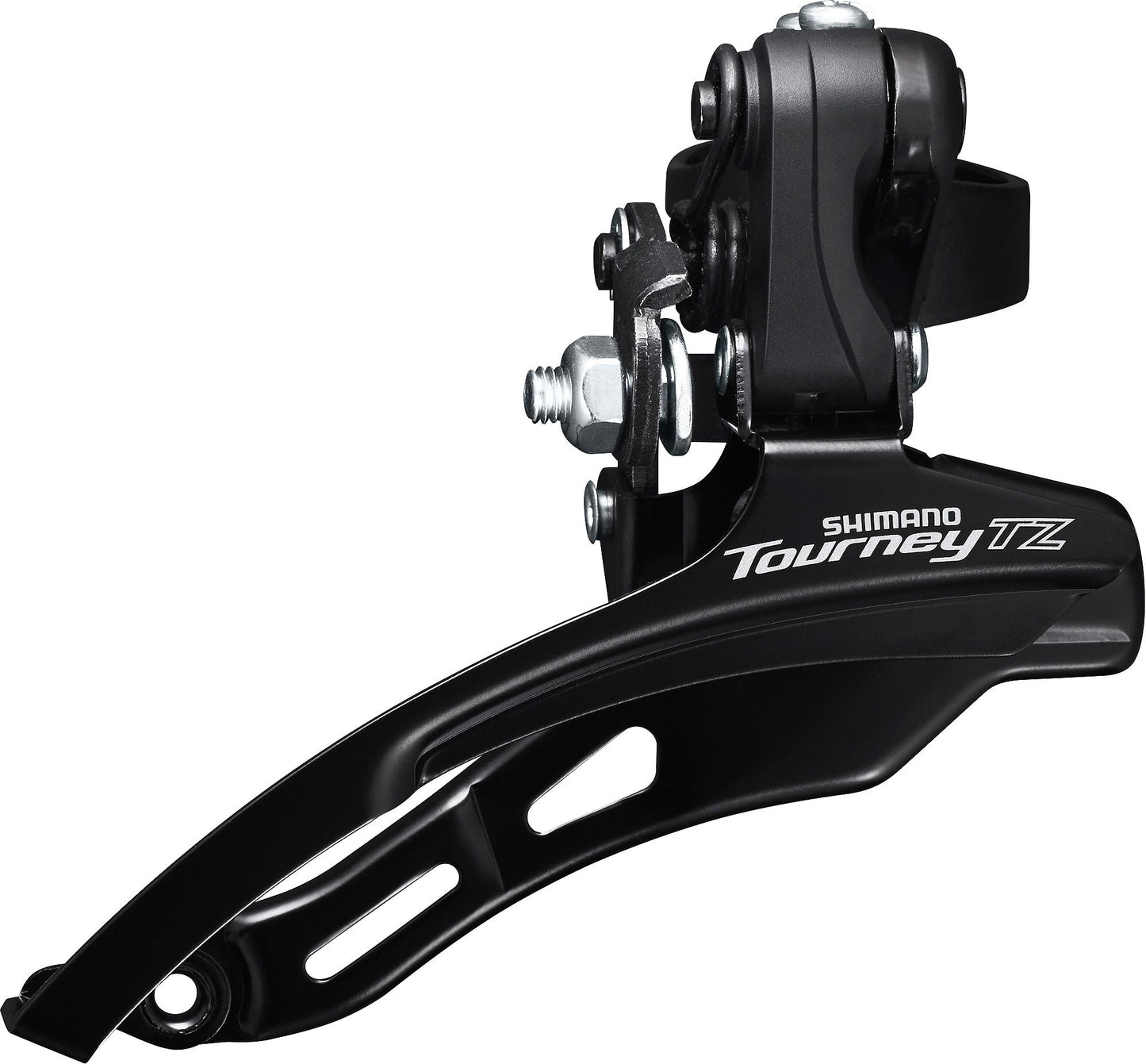 SHIMANO TOURNEY FD-TZ510 6-SPEED TOP PULL FRONT DERAILLEUR