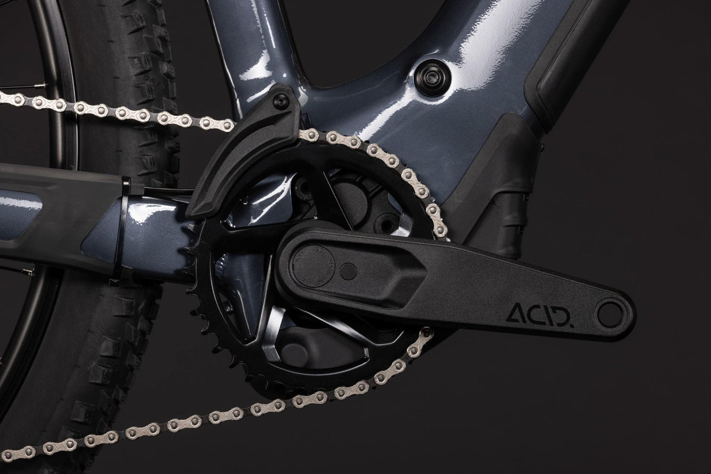 CUBE REACTION HYBRID ONE 720 HARDTAIL eMTB BIKE 2027 OOLONGGREY 'N' REFLEX