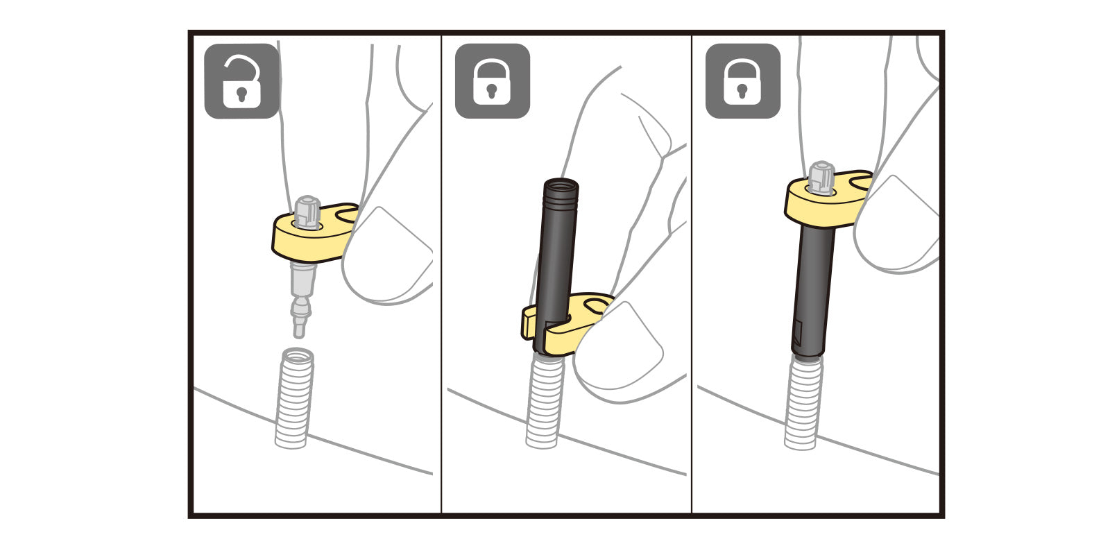 TOPEAK PRESTA VALVE EXTENDER 70MM