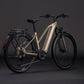 CUBE NURIDE HYBRID PRO 600 TRAPEZE eTREKKING BIKE 2026 FLASHSTONE' N 'CHROME
