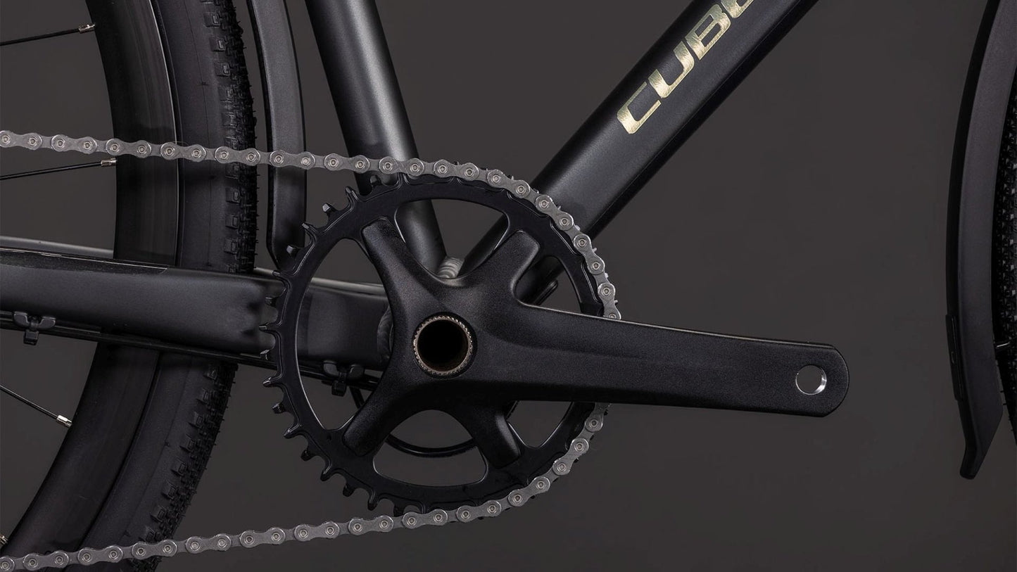 CUBE NULANE PRO FE GRAVEL BIKE 2026 GREY' N 'CHROME