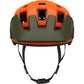 LAZER COYOTE KINETICORE MTB HELMET MATT ORANGE GREEN