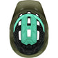LAZER COYOTE KINETICORE MTB HELMET MATT ORANGE GREEN