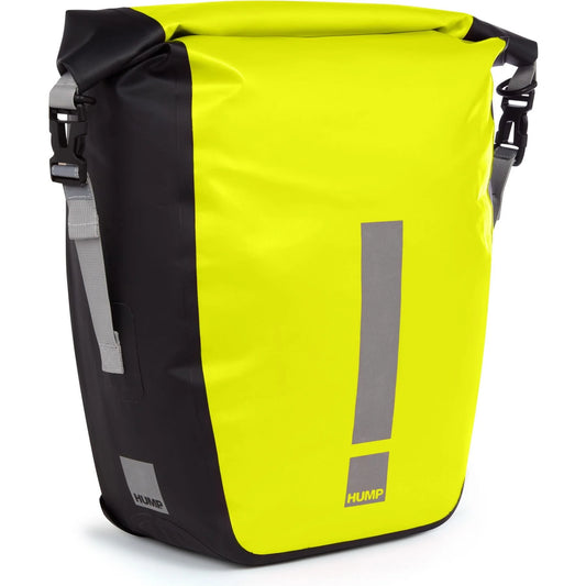 HUMP REFLECTIVE  WATERPROOF 30L SINGLE PANNIER SAFETY YELLOW