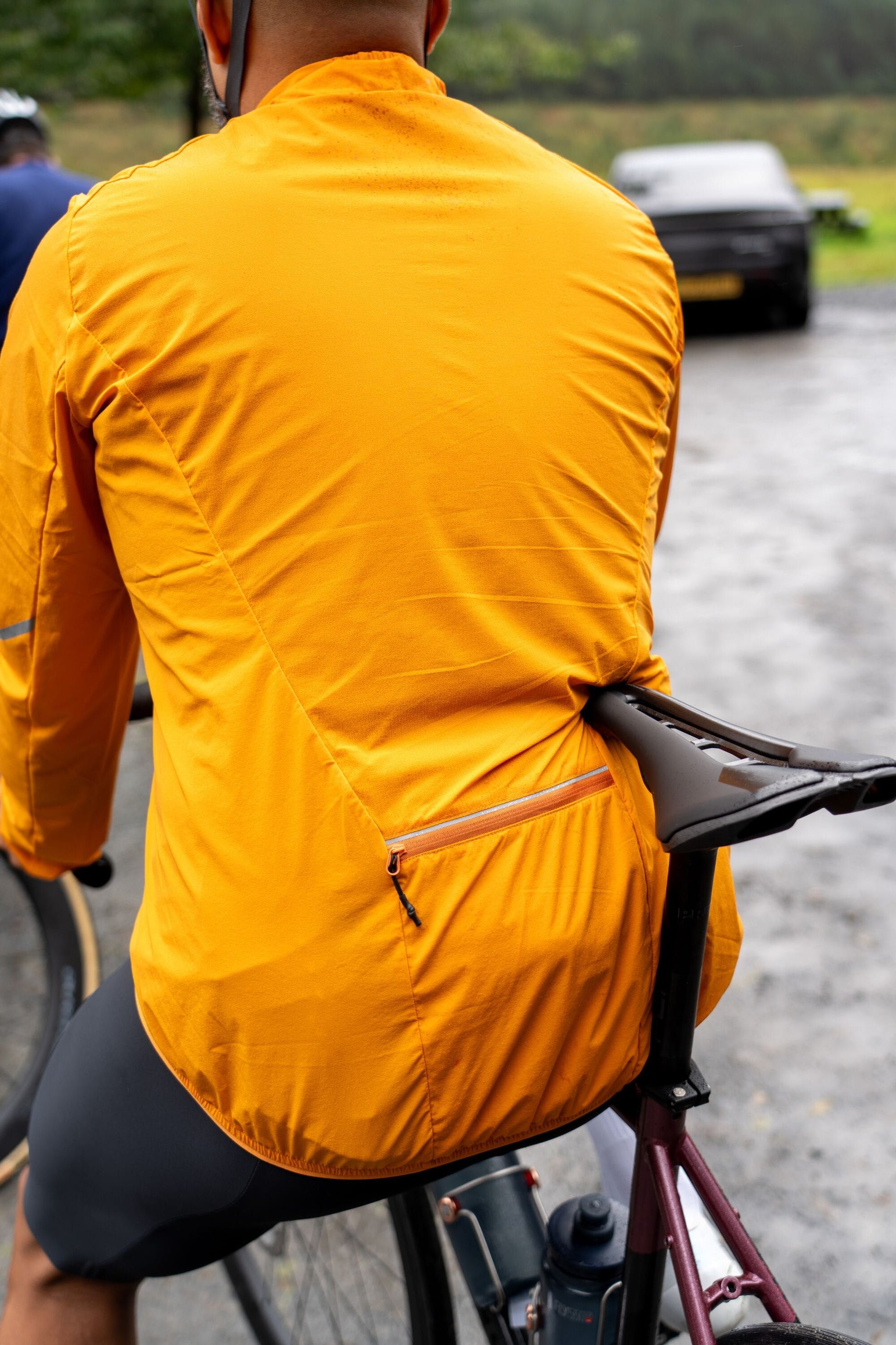 MADISON FREEWHEEL PACKABLE WIND RESISTANT MEN'S JACKET MANGO ORANGE