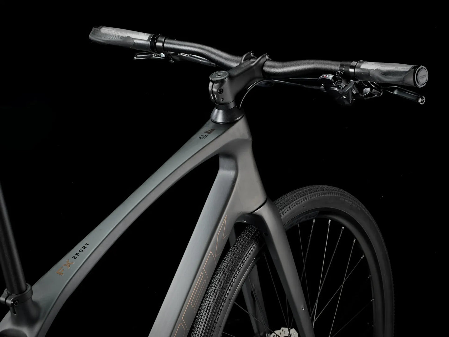 TREK FX SPORT SL 4 HYBRID BIKE 2026 MATTE ONYX CARBON