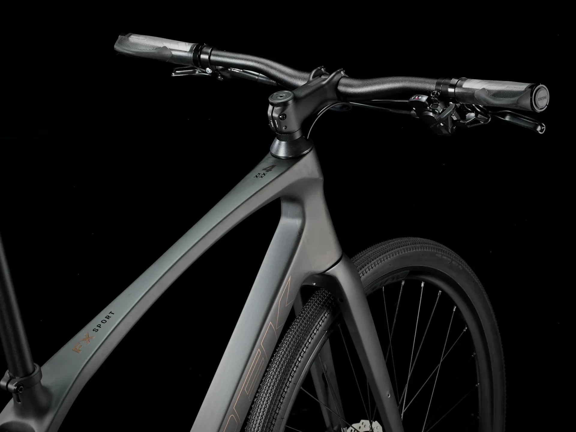 TREK FX SPORT SL 4 HYBRID BIKE 2026 MATTE ONYX CARBON