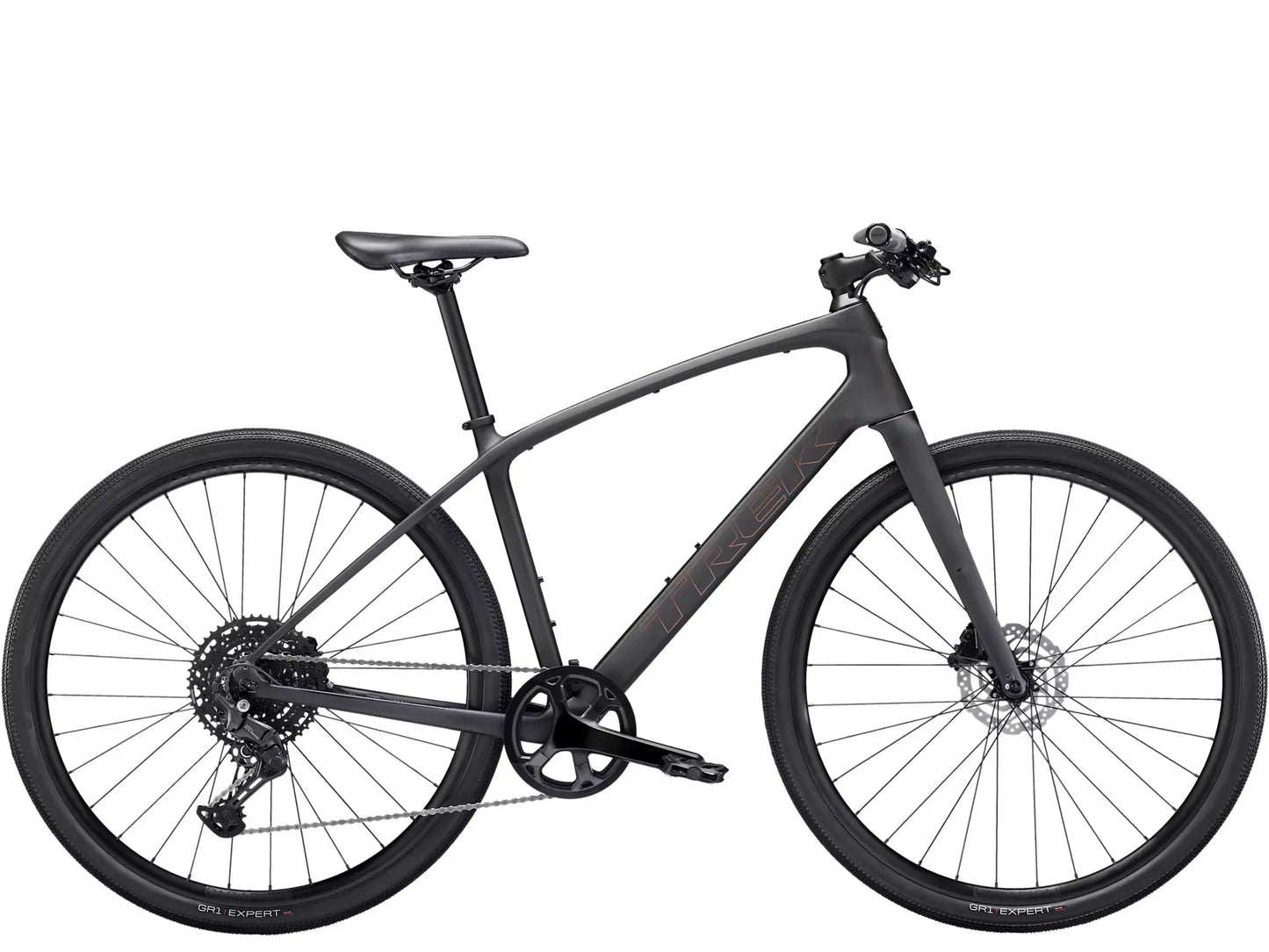 TREK FX SPORT SL 4 HYBRID BIKE 2026 MATTE ONYX CARBON