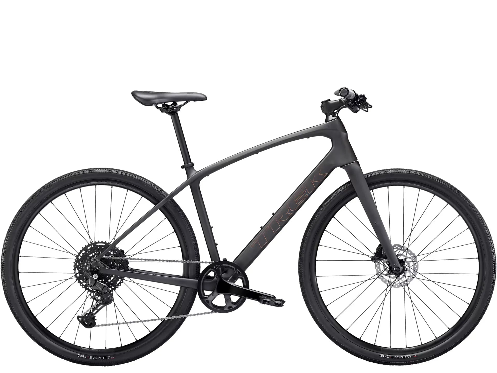 TREK FX SPORT SL 4 HYBRID BIKE 2026 MATTE ONYX CARBON