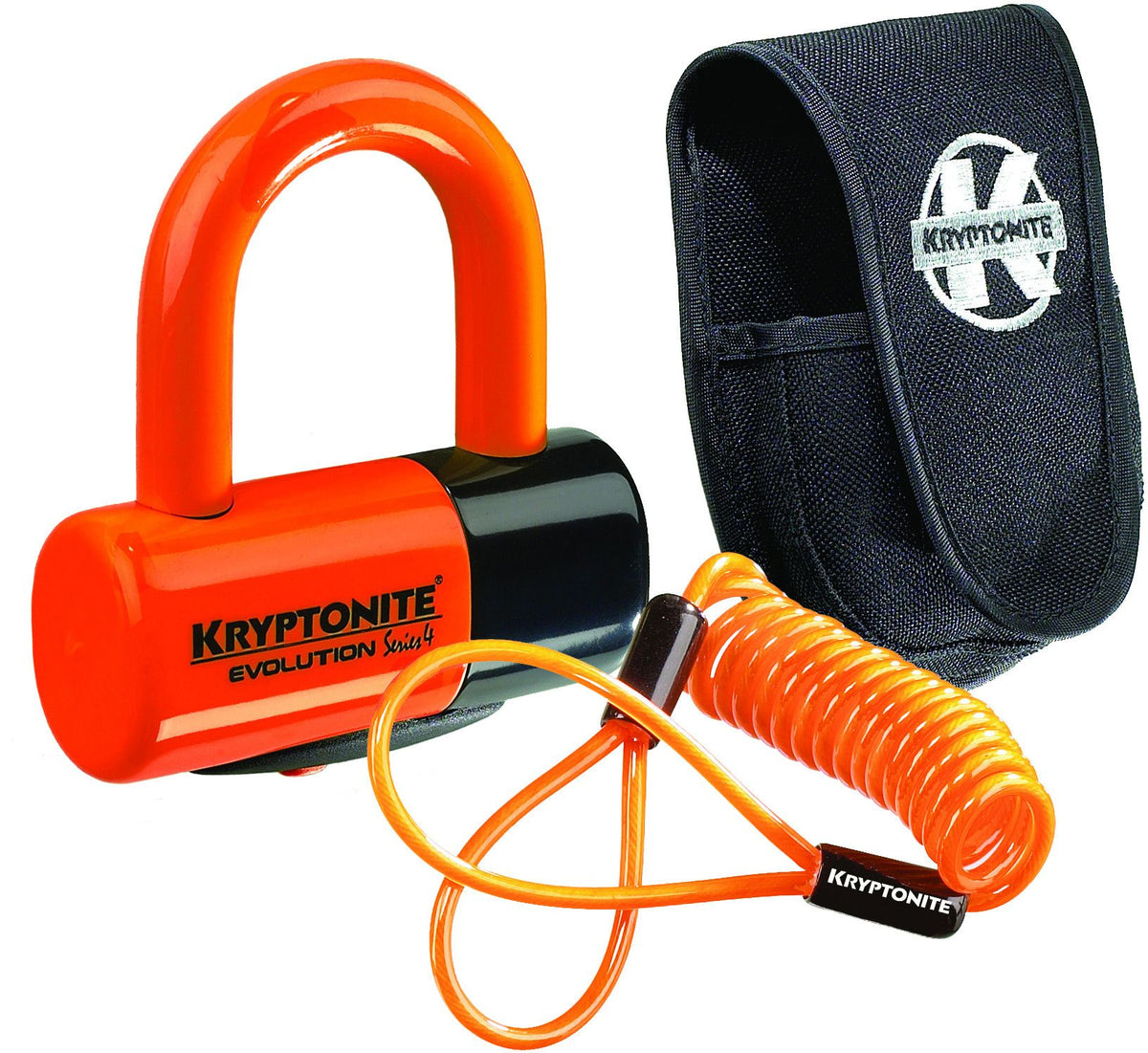 KRYPTONITE EVOLUTION SERIES 4 DISC LOCK - PREMIUM PACK
