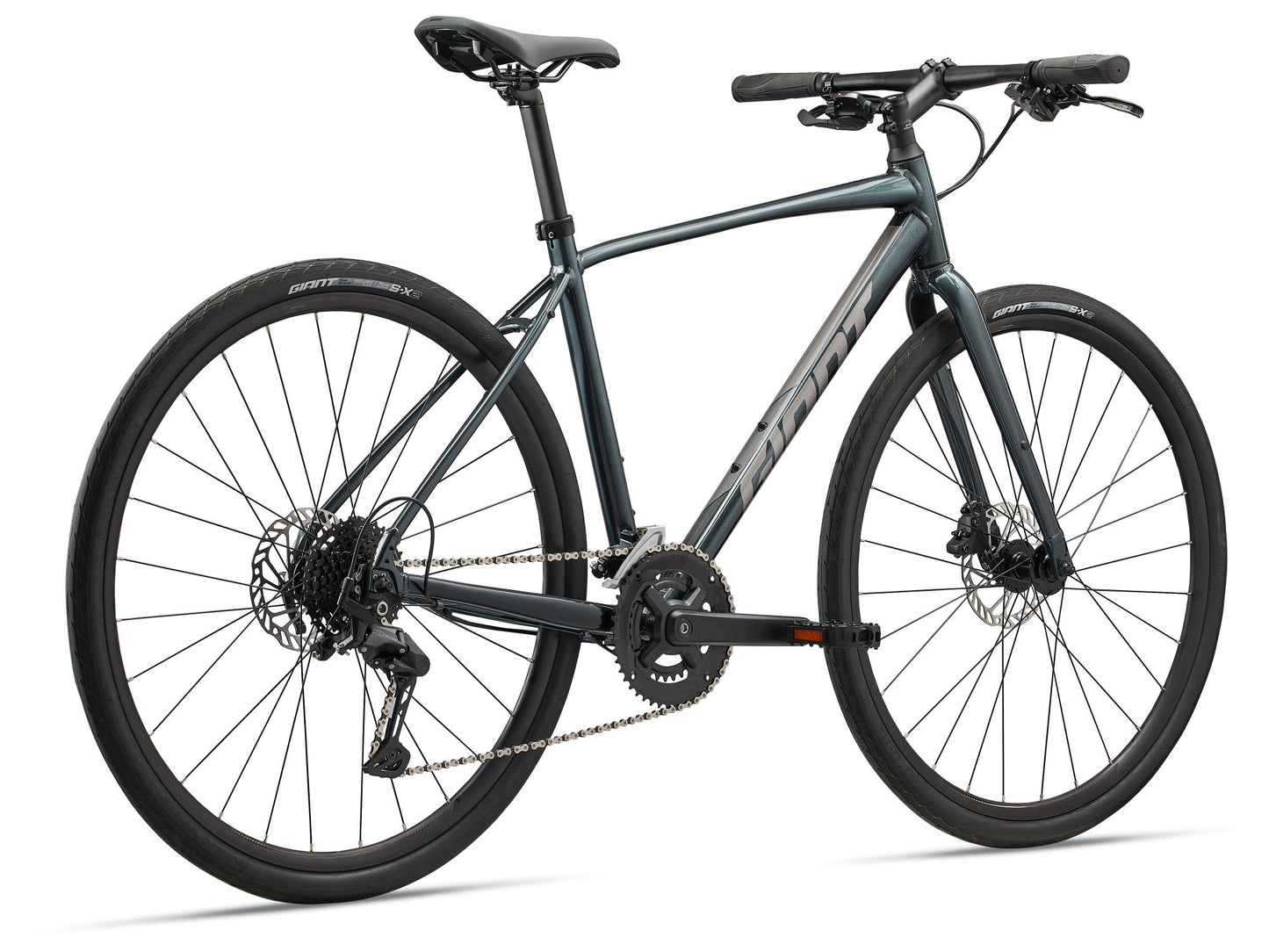 GIANT ESCAPE DISC 2 HYBRID BIKE 2026 ASPHALT GREEN
