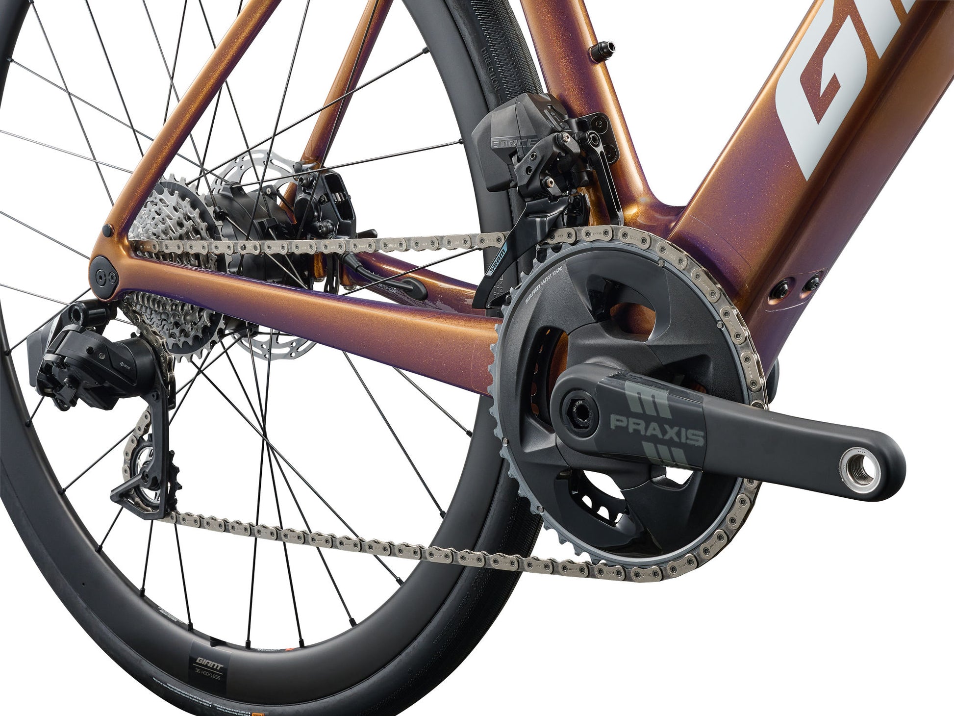 GIANT DEFY ADVANCED E+ ELITE 1 eROAD BIKE 2026 METEOR STORM