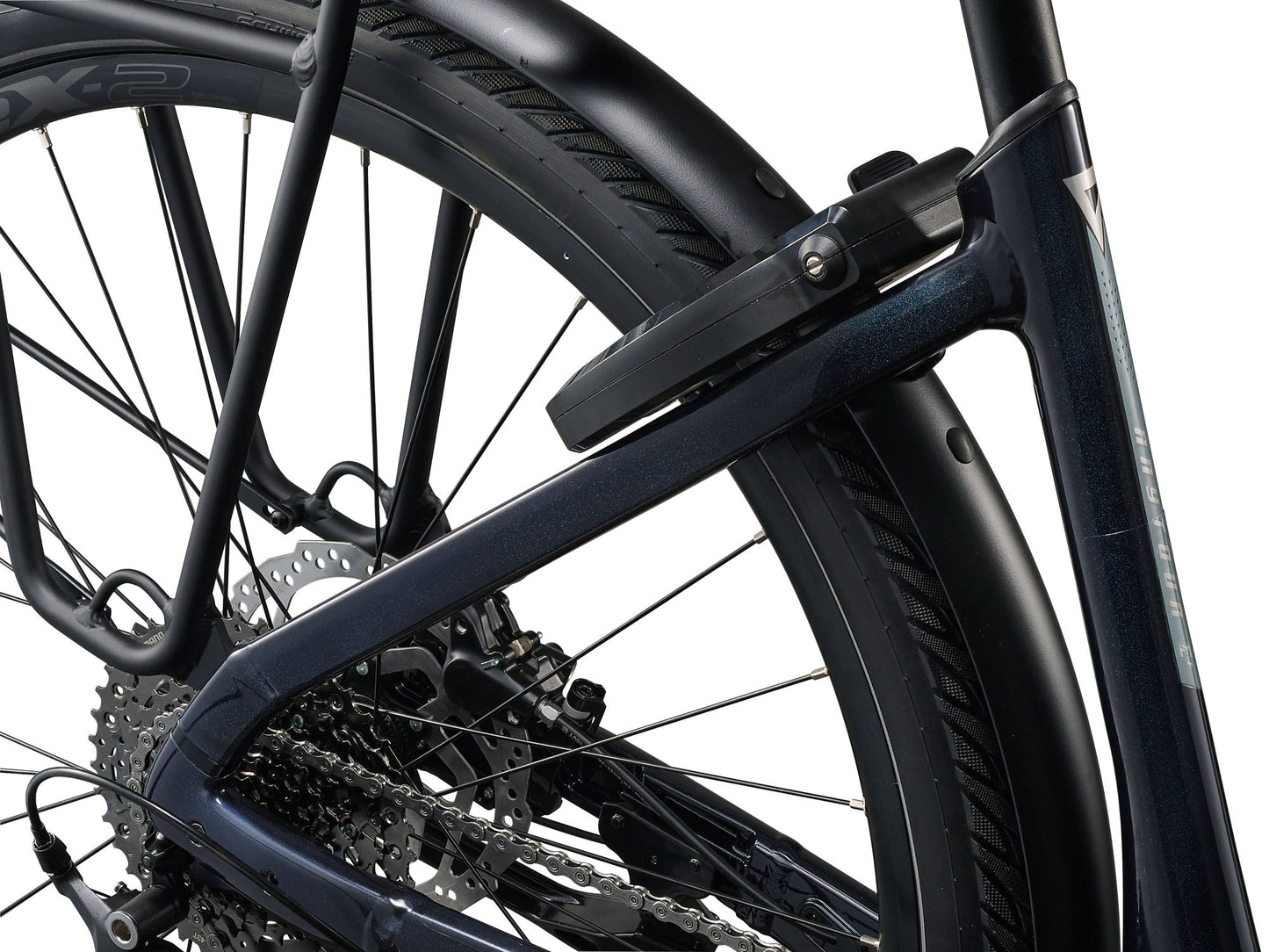 GIANT ANYTOUR E+ 4 LST 625Wh ELECTRIC HYBRID BIKE 2027 COLD NIGHT