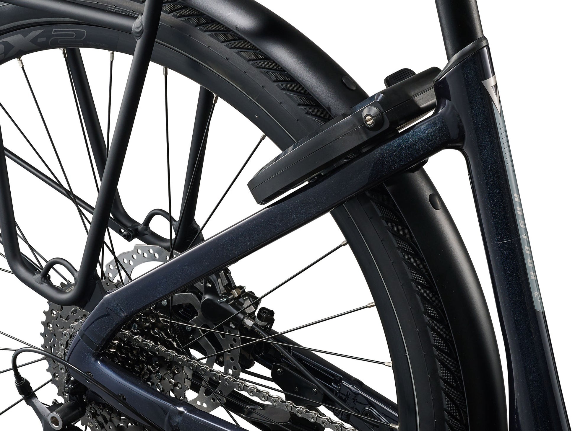 GIANT ANYTOUR E+ 4 LST 625Wh ELECTRIC HYBRID BIKE 2027 COLD NIGHT
