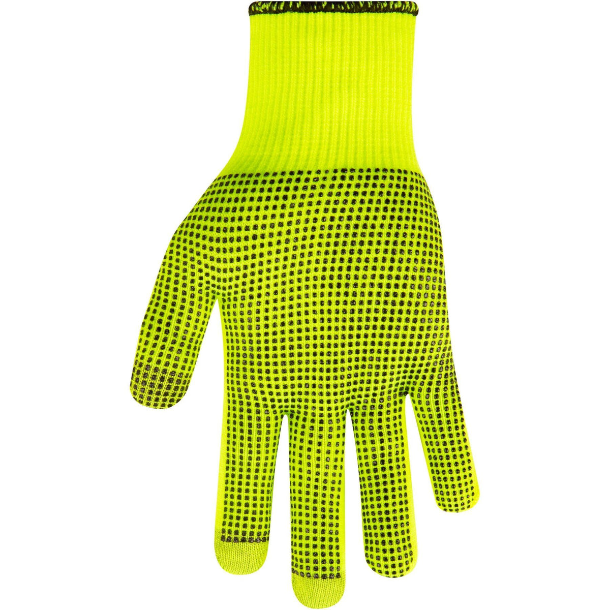 HUMP POCKET THERMAL CYCLING GLOVES HI-VIZ YELLOW