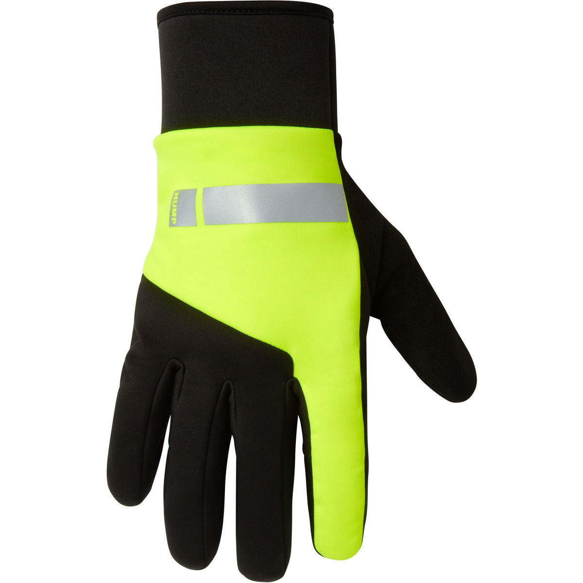 HUMP THERMAL REFLECTIVE CYCLING GLOVES HI-VIZ YELLOW