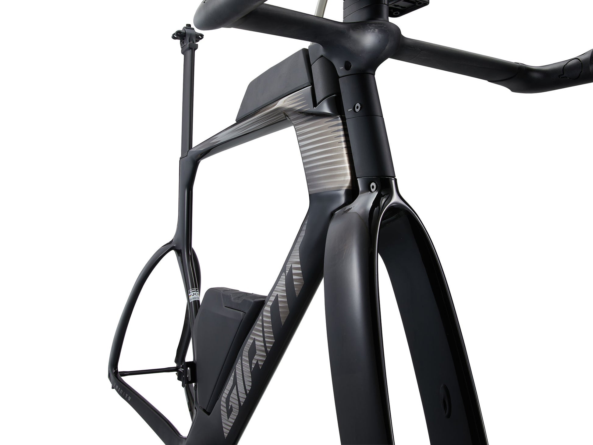 GIANT TRINITY ADVANCED SL TRIATHLON FRAMESET CARBON/CHROME