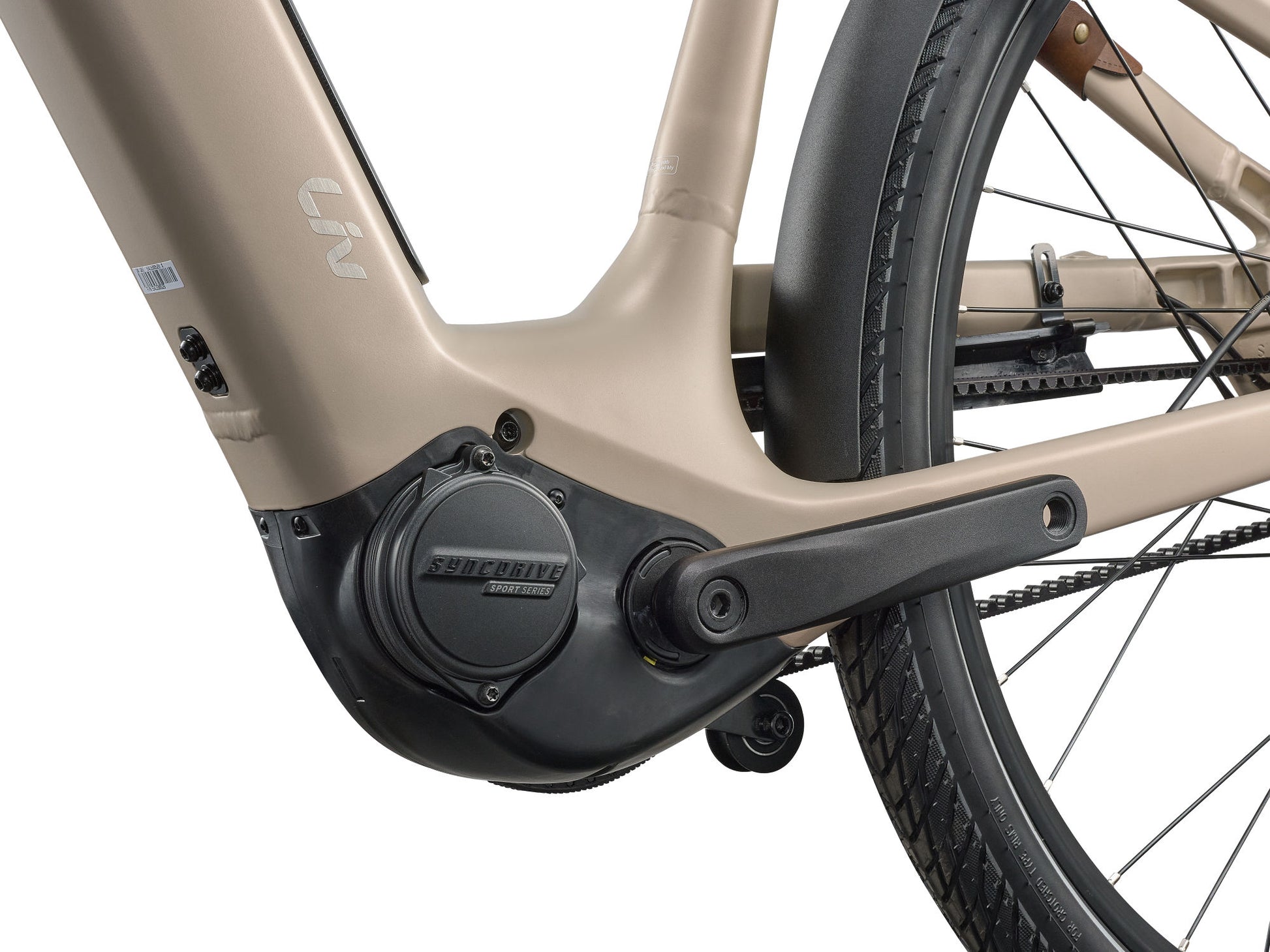 GIANT LIV ALLURE E+ 1 HYBRID eBIKE 2026 SUNSET IVORY