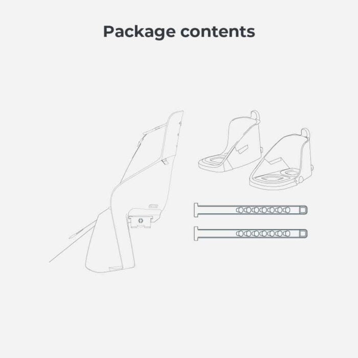 URBAN IKI U-ME REAR BIKE SEAT EASY FIX