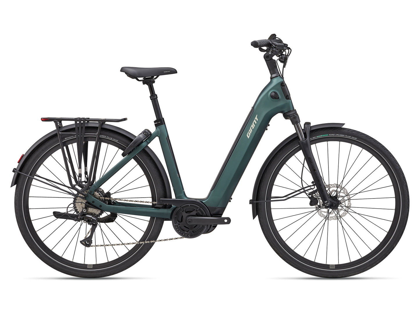 GIANT NEWTOUR E+ 3 LST 500Wh ELECTRIC HYBRID BIKE 2027 KELP FOREST