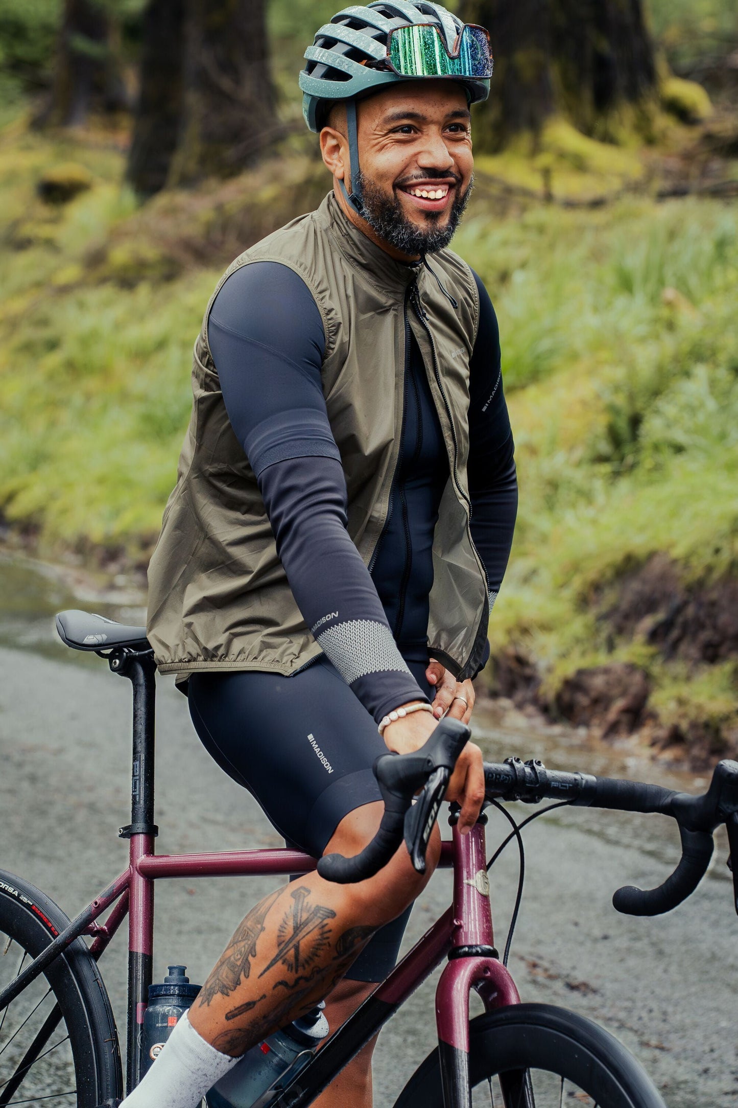 MADISON FLUX EIT BIBSHORT BLACK